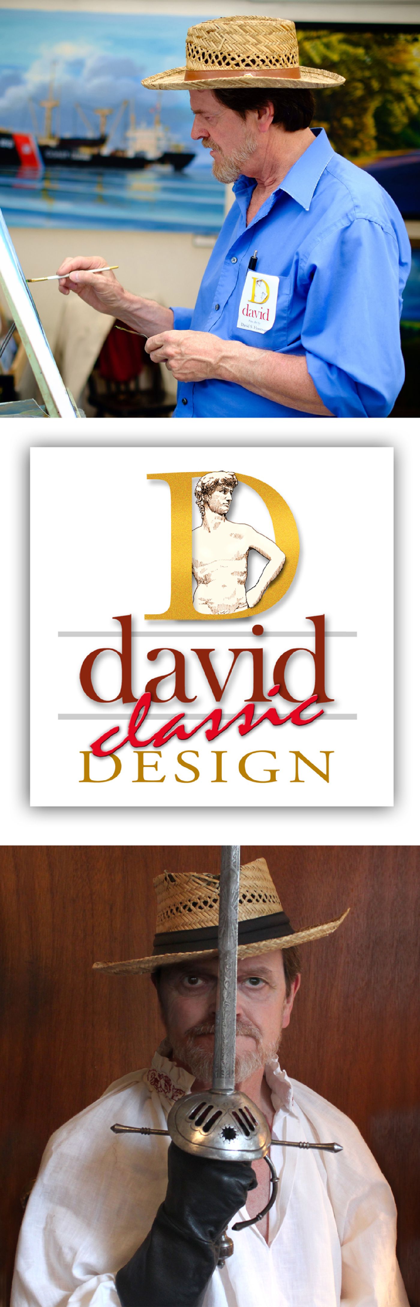 David and booth composite shot