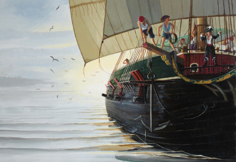 In Soundings - Oil on canvas